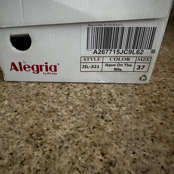 Alegria Kids' Multicolor Patterned Dress Shoes - Picture 6 of 6